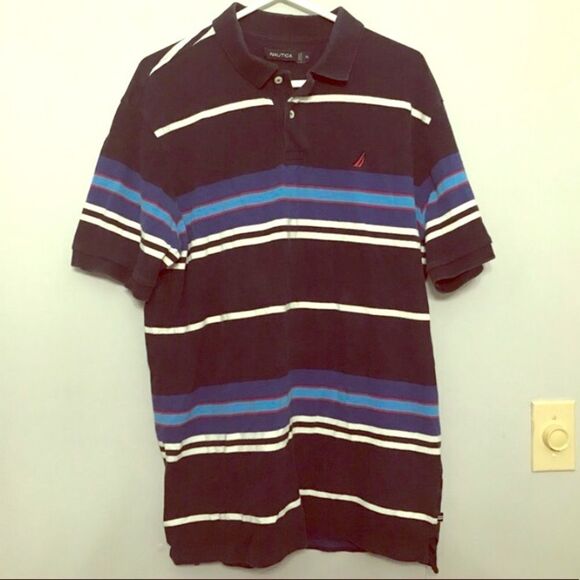 Men’s Vintage nautica polo top - Picture 1 of 4